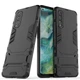 Чохол Hybrid case для Oppo Find X2 бампер з підставкою чорний - зображення 1