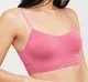 Топ безшовний жіночий на тонких бретелях Giulia Brassiere Bubblegum S/M Рожевий - зображення 1