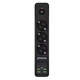 Мережевий подовжувач фільтр Proove Power Socket P-03 (3 розетки + 4 USB + 2 Type-C) 2М - зображення 1