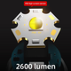 Ліхтар ручний акумуляторний двусторонній GT60 SuperFire 2600 Lumen IP34 - зображення 8