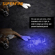 Фонарик ультрафиолетовый аккумуляторный S11-H SuperFire 800mAh - изображение 8