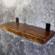 Полка Настенная DVK 500х150х32 мм Rustic Сосна цвет Орех 1шт. - изображение 3