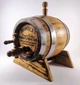 Дубовая бочка Barrels «Big Sexy» из колотого дуба для виски, вина, самогона и коньяка обручи нержавеющая сталь 2 л - изображение 1
