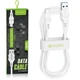 USB кабель для зарядки телефона, для передачи данных Type-C Bavin 2.4A 1м QC3.0 Белый (CB212) - изображение 1