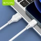 USB кабель для зарядки телефона, для передачи данных Type-C Bavin 2.4A 1м QC3.0 Белый (CB212) - изображение 3