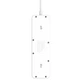 Мережевий фільтр подовжувач 5 розеток 4 USB 2 м із захистом Ldnio 2500W 10A QC 3.0 + PD + AutoID 3.4A Білий (SC5415) - зображення 6