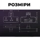 Сетевой фильтр разветвитель тройник 2 розетки с выключателем и USB + LED ночник Ldnio 2500W 3USB PD20W 10A Белый (SC2311) - изображение 14