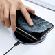 Быстрая беспроводная зарядка 15W для телефона Apple iPhone,SAMSUNG, Huawei, Xiaomi и др. ESSAGER черная (GS-85030) - изображение 6
