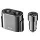 АЗП Baseus High Efficiency One to Two Cigarette Lighter Black - зображення 1