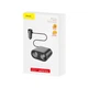 АЗП Baseus High Efficiency One to Two Cigarette Lighter Black - зображення 2