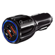 Зарядка для авто WUW C100 2USB 3.1 A Black - зображення 1