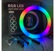 Кольцевая RGB лампа MJ33 33см Black - изображение 4