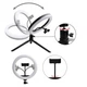 Кольцевая лампа XO BGD007/MJ26 RGB LED soft ring light 10 inch Black - изображение 4