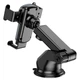 Холдер Hoco CA104 vertical and horizontal telescopic gravity vehicle holder Black Metal Gray - изображение 5