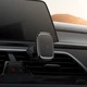 Холдер Hoco CA106 Air outlet magnetic car holder Black Metal Gray - изображение 5