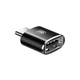 Адаптер Baseus USB Female To Type-C Male Adapter Converter Black - изображение 1