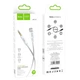 Кабель Hoco AUX UPA19 Digital Audio Conversion Cable Lightning White - зображення 2