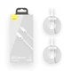 Кабель Baseus Simple Wisdom Data Cable Kit Type-C to iP PD 20W ( 2шт. ）1.5m White - зображення 2