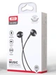 Наушники XO EP52 metal in-ear 3.5mm earphone Black - изображение 2