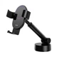 Автодержатель Baseus Simplism Gravity Car Mount Holder (With Suction Base) Black (SUYL-JY01) - изображение 1