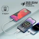 УМБ Promate TransPack-10 10 000 mAh, 20W PD USB-C порт, 22.5W QC USB-A порт, 15W MagSafe Blue (transpack-10.blue) - зображення 3