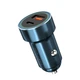 АЗУ XO CC32 PD+QC3.0 20W USB/Type-c car charger Blue - изображение 1
