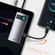 USB-хаб Baseus Metal Gleam Series 4-in-1 Multifunctional Type-C HUB Docking Station Gray - изображение 3