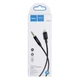 Кабель Hoco AUX UPA19 digital audio conversion cable Lightning Black - изображение 2