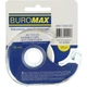 Клейкая лента канцелярская Buromax в диспенсере 18 мм х 20 м невидимая для денег 1 шт (BM.7360-03) - изображение 2