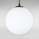 Люстра подвесная шар Light House LS-18602F-1 BK+WH черная, плафон белый - изображение 2