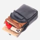 Сумка-слинг мужская кожаная Vintage 21307 Черная (leather-21307) - изображение 5