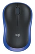 Мышь беспроводная Logitech M185 Blue для ноутбука Черно-синий (29254) - изображение 1