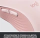 Мышь беспроводная Logitech Signature M650 Rose для ноутбука Розовый (395290) - изображение 8