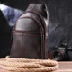 Шкіряна Чоловіча Сумка Через Плече З Натуральної Шкіри Vintage Коричнева (196666) - зображення 6