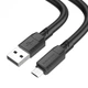 Кабель Micro USB Borofone BX81 (2.4А/1 м) Черный - изображение 1