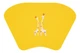 Коврик сервировочный ARDESTO 30×45 см, Yellow AR3315KY - изображение 2