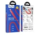 Кабель USB Hoco U78 Cotton USB - Micro USB 2.4A для зарядки и передачи данных 0.8-1.2м растягиваемая, тканевая оплетка - изображение 1