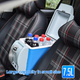 Автомобильный холодильник портативный от прикуривателя Box Cooler Car Freezer 7.5 л с режимом подогрева и ремнём для переноски Голубой - изображение 4