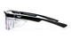 Очки под диоптрии Global Vision RX-T Crystal Black (rx-able) (clear), прозрачный в двухцветной оправе - изображение 5
