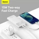 Павербанк 10000 mah 15W 3A PowerBank с быстрой зарядкой Baseus Bipow Digital Display Портативный аккумулятор внешний аккумулятор 2USB+Type-C (PPDML-I02) - изображение 12
