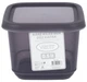 Контейнер для сипучих Violet House 0297 Transparent Black 0.5 л (6859644) - изображение 3