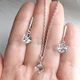 Набір прикрас Hand Made з прозорими кристалами Swarovski (ціна без ланцюжка) - зображення 2