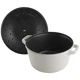 Набір посуду Staub Stackable 4 предмети білий (14552618) - зображення 5