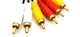 Аудіо + відео кабель тюльпани 3 x RCA AV 1.5 м (546684916) Чорний - зображення 2