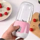 Чашка блендер CHUBBY DM-888 1800 мАч 30W с зарядкой от USB 400 мл фитнес-блендер розовая - изображение 3