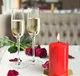 Свічка столова циліндр Bispol AURA Candles sw60/100-030 Червоний - изображение 4