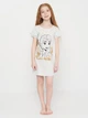 Детская летняя ночная рубашка для девочки Disney Frozen DIS FROZ 52 04 9367 122 см Серая (5904009116050) - изображение 1