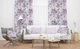 Готова штора Soovi Home 140 х 250 см на тасьмі (12605280497) з квітковим принтом. - зображення 6