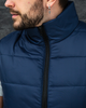 Жилетка чоловіча утеплена стьобана L Синя - зображення 6