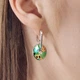 Серебряное кольцо с эмалью P002553.1 - изображение 7